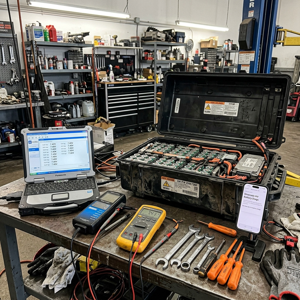 Chevrolet Silverado Hybrid Battery Repair (2009–2013) Las Vegas