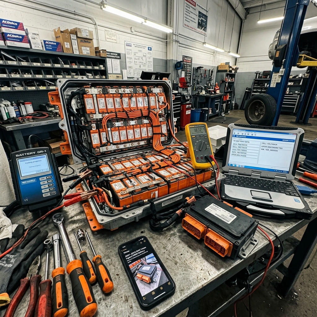 GMC Yukon Hybrid Battery Diagnostics