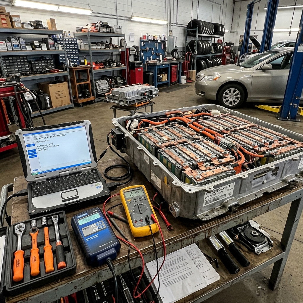 Toyota Camry Hybrid Battery Diagnostics
