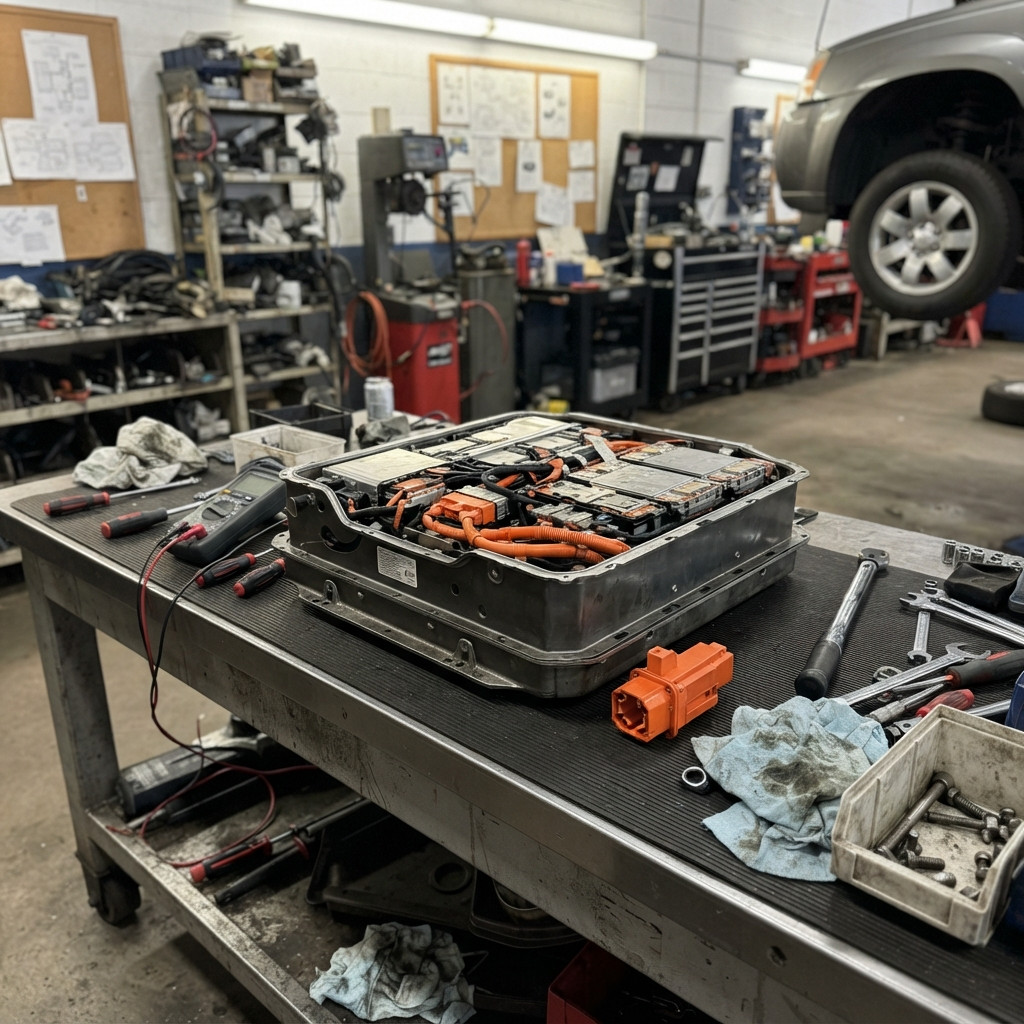 GMC Sierra Hybrid Battery Repair Las Vegas