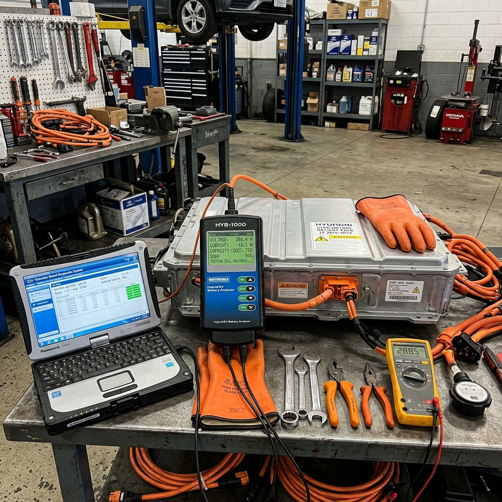 Hyundai Sonata Hybrid Battery Diagnostics