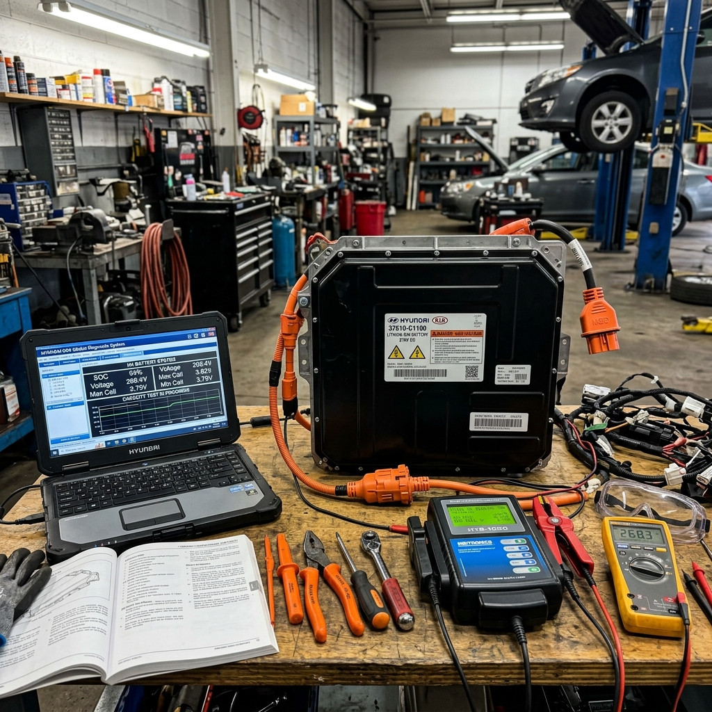 Hyundai Sonata High Voltage Battery Repair