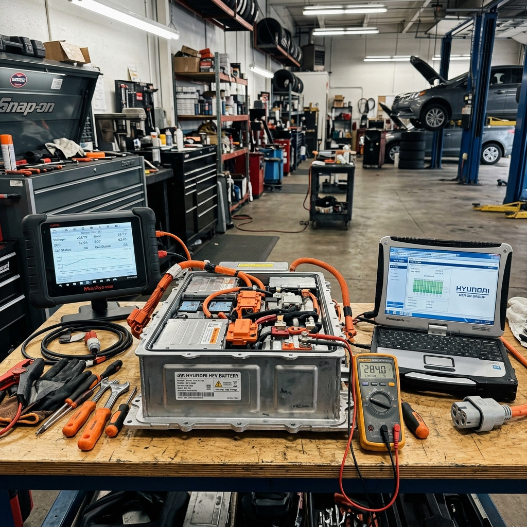 Hyundai Sonata Hybrid Battery Repair (2016–2019) Las Vegas