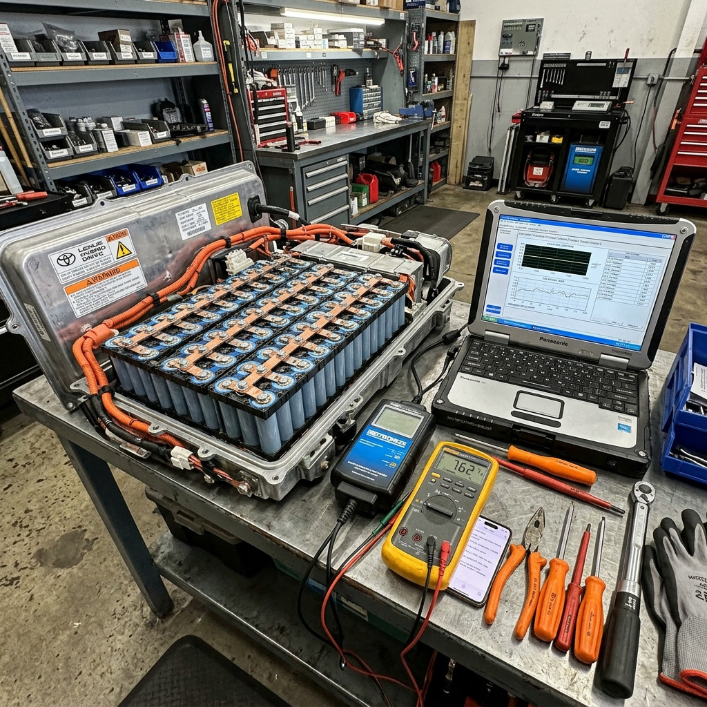 Lexus CT 200h High Voltage Battery Repair