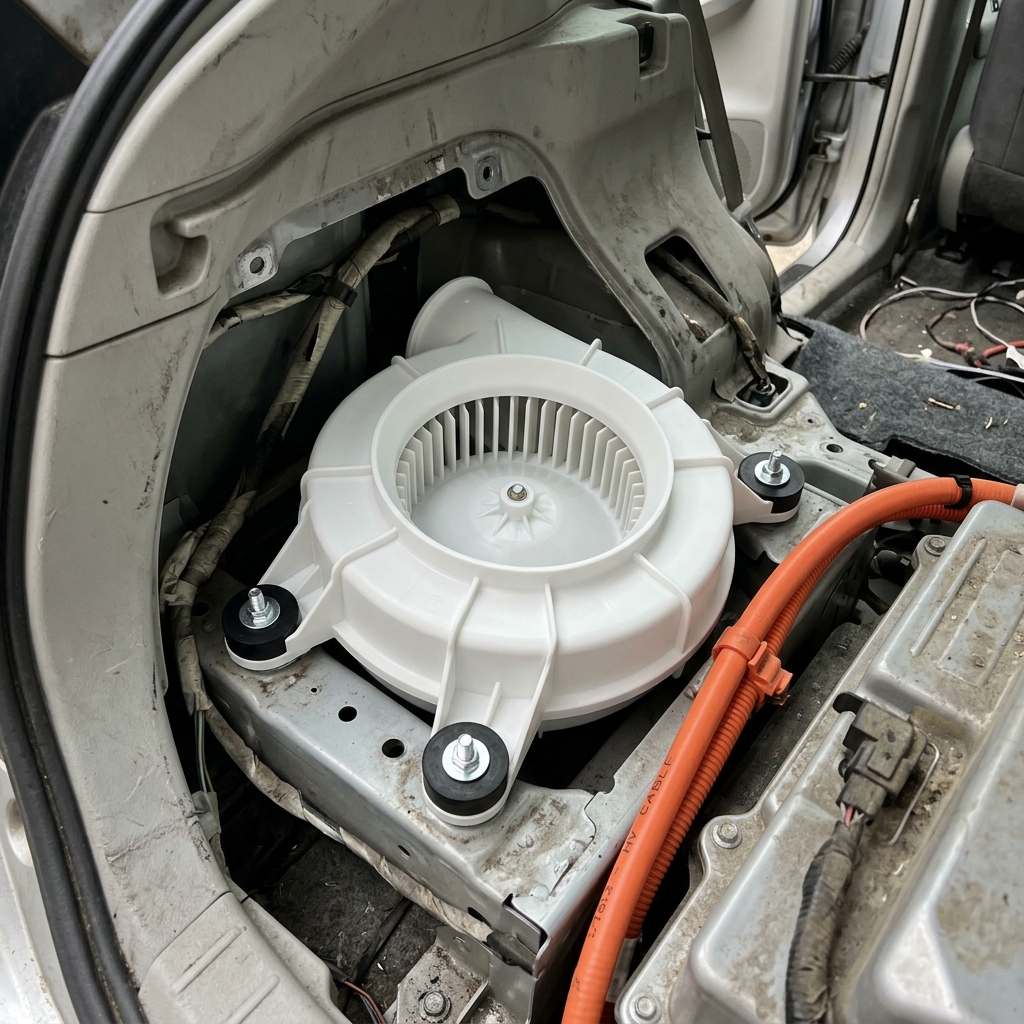 Hybrid Battery Cooling Fan Cleaning