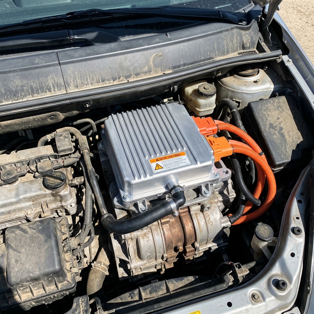 Brand new Toyota Prius hybrid inverter assembly ready for installation