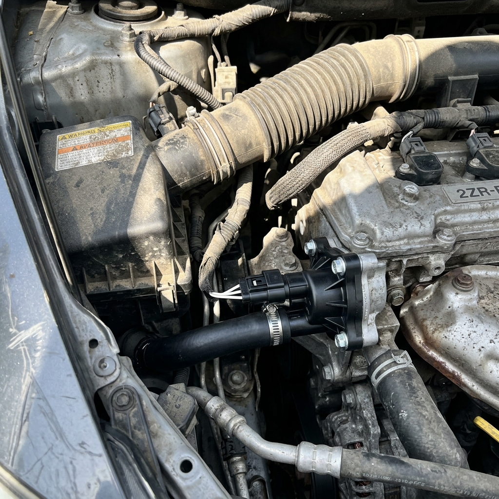 Brand new Toyota Prius engine coolant pump ready for installation